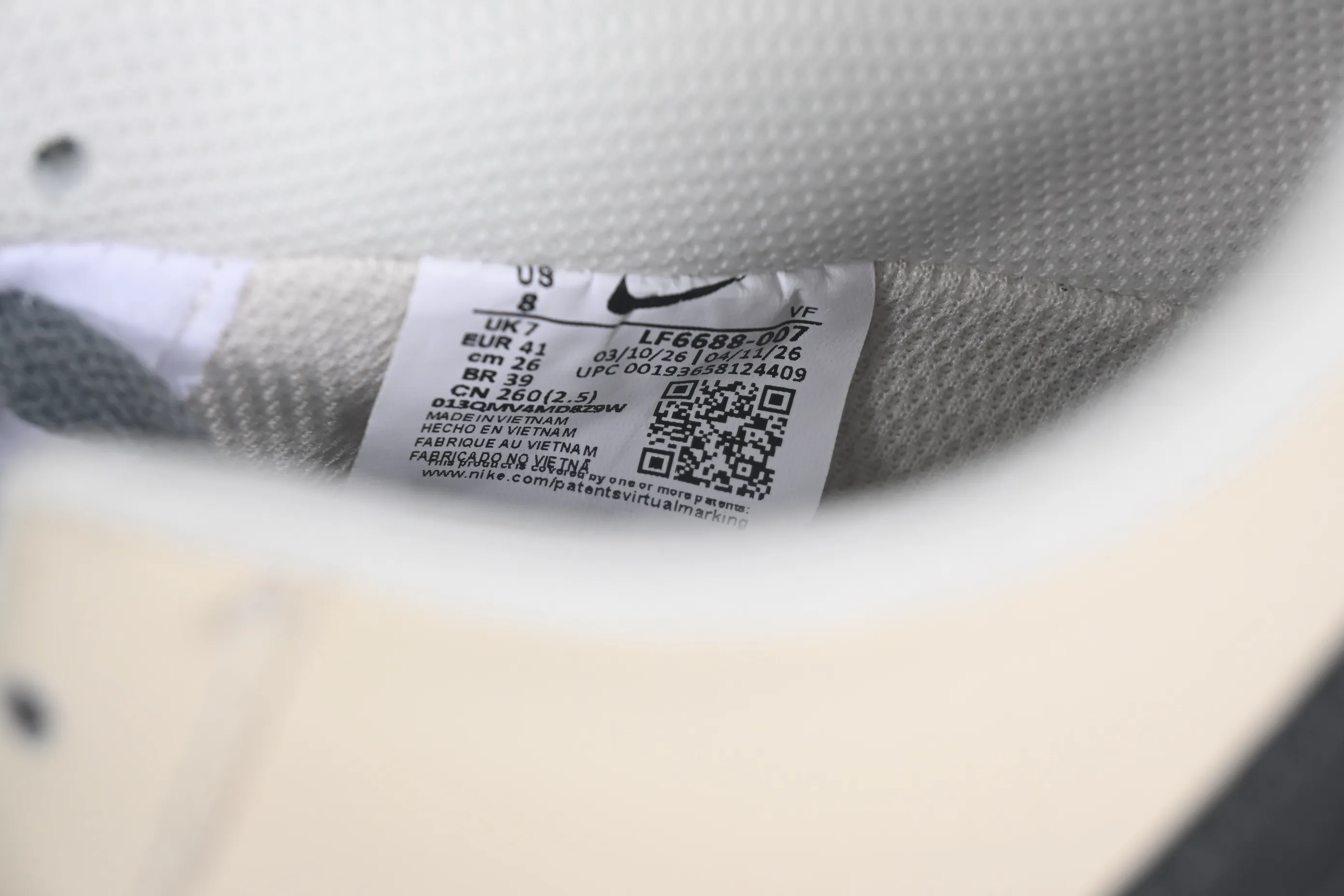 All categories Nk Air Force 1 Air Force series Nk Air Force 1 Low Air Force low-top Nike Air Force 1'07 Low joint model Air Force 1 low-top casual sneakers LF6688-007